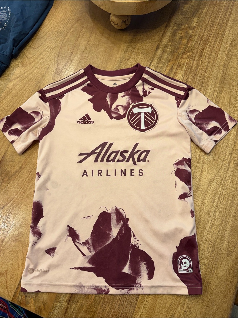 Youth Portland Timbers jersey signed